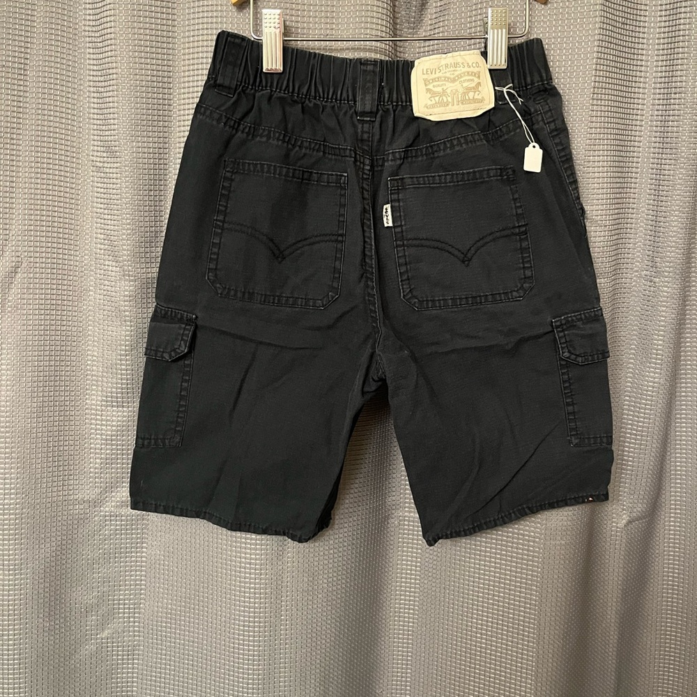 Levi's Kids Black Cargo Shorts